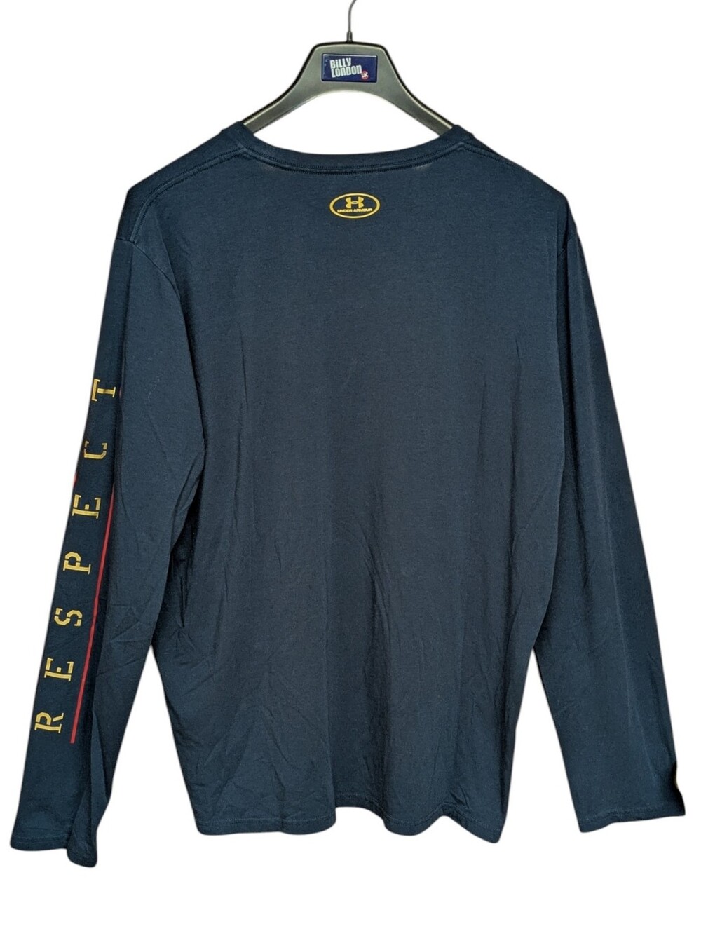 Under Armour Project Rock Respect Long Sleeve Graphic T Shirt Size XXL - Picture 2 of 9